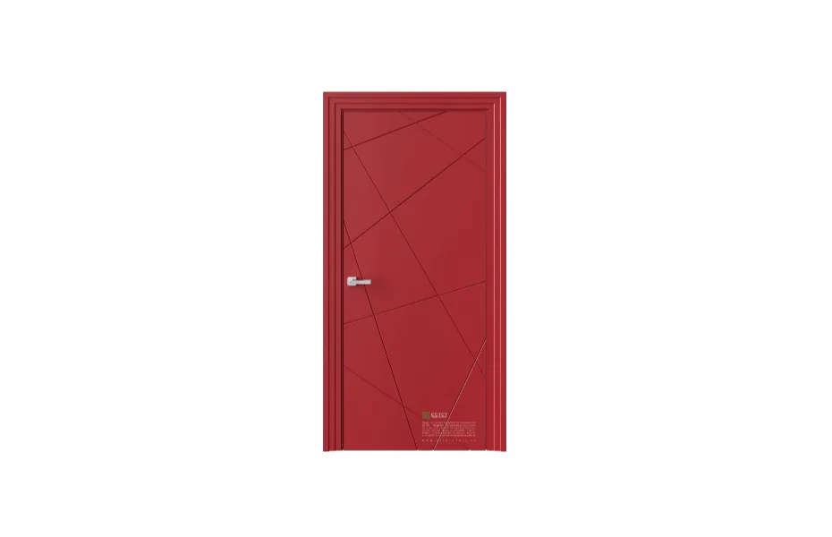 Межкомнатная дверь Perfect P1 RAL3002 7 ДВЕРЕЙ