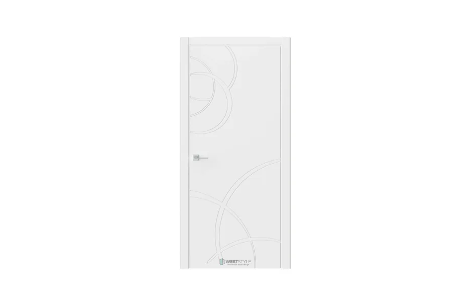 Межкомнатная дверь Prime P6 RAL9003 7 ДВЕРЕЙ