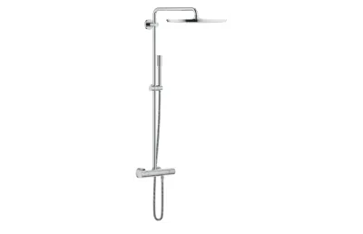 GROHE Rainshower Душевая система с термостатом, настенный монтаж, кронштейн 450 мм, Jumbo АТЕЛЬЕ ВАННОЙ КОМНАТЫ. САМАРА