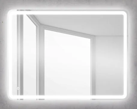 BELBAGNO Vittoria Зеркало со встроенным светильником и сенсорным выключателем SPC-MAR-600-800-LED-TCH, 12W, 220-240V АТЕЛЬЕ ВАННОЙ КОМНАТЫ. САМАРА