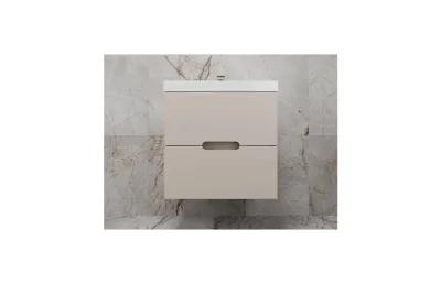 Тумба с раковиной Style Line Матис 60 см ЛС-00002310 кремовая МОСПЛИТКА