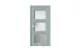 Neo Classic N6 Лунный RAL7042 стекло 7 ДВЕРЕЙ
