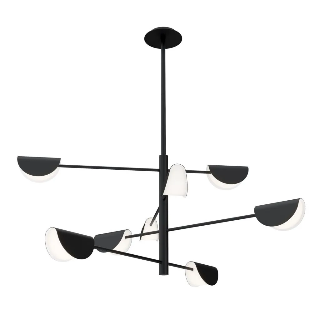 Люстра на штанге Maytoni Technical Mollis MOD126PL-08B MAYTONI