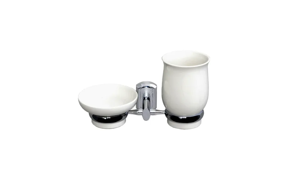 WasserKRAFT K-24126 Держатель стакана и мыльницы АТЕЛЬЕ ВАННОЙ КОМНАТЫ. САМАРА