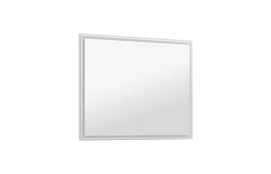 Зеркало Aquanet Nova Lite 100 белое LED МОСПЛИТКА