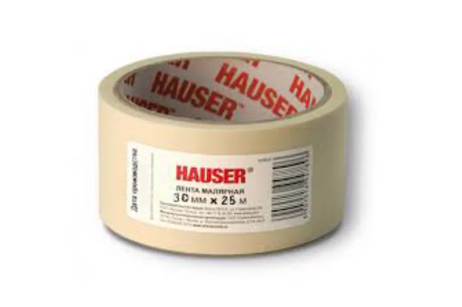 Hauser Малярная лента ST белая (30ммх25м) ПЛИНТУС ХОЛЛ