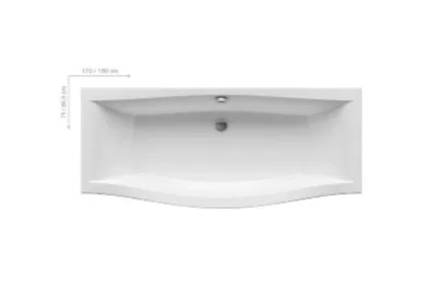 Ванна Ravak Magnolia 170x75 C501000000 АКВАМЕТРИЯ