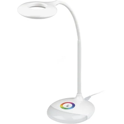 НАСТОЛЬНАЯ ЛАМПА (UL-00001496) UNIEL TLD-535 WHITE/LED/250LM/5500K/DIMMER MNOGOROZETOK - МНОГОРОЗЕТОК