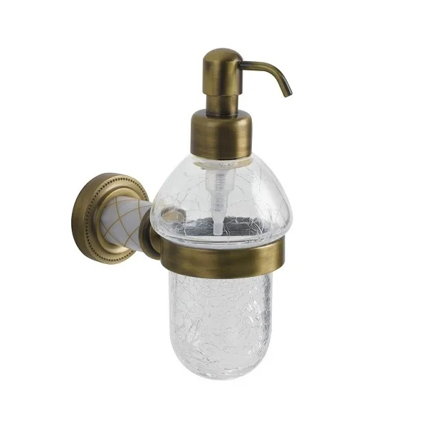 BOHEME Murano Диспенсер для мыла, настенный, бронза АТЕЛЬЕ ВАННОЙ КОМНАТЫ. САМАРА