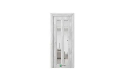 NOVELLA N21 НЛ бетон индастриал циркон Стекло 0 сияние 7 ДВЕРЕЙ