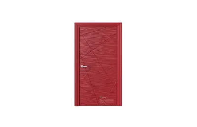 Межкомнатная дверь Perfect P1D RAL3002 7 ДВЕРЕЙ
