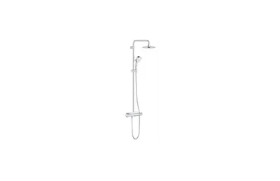 GROHE Euphoria 190 Душевая система с термостатом для душа с полочкой АТЕЛЬЕ ВАННОЙ КОМНАТЫ. САМАРА