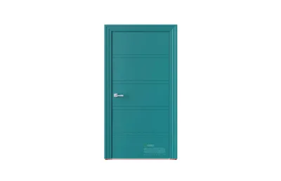Межкомнатная дверь Perfect P5 RAL5021 7 ДВЕРЕЙ