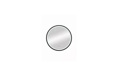 Зеркало Bond Circle 60 см M60ZE-6060 черное с подсветкой МОСПЛИТКА