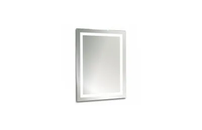 Зеркало Aquanika Quadro 60х80 см AQQ6080RU50 с подсветкой и сенсорным выключателем МОСПЛИТКА