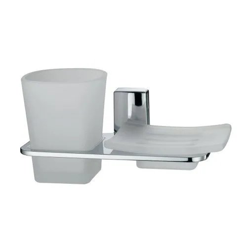 WasserKRAFT Leine K-5026 Держатель стакана и мыльницы АТЕЛЬЕ ВАННОЙ КОМНАТЫ. САМАРА