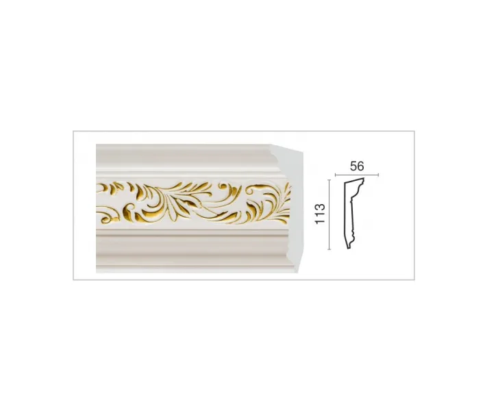 Карниз D129 ПЛИНТУС ХОЛЛ