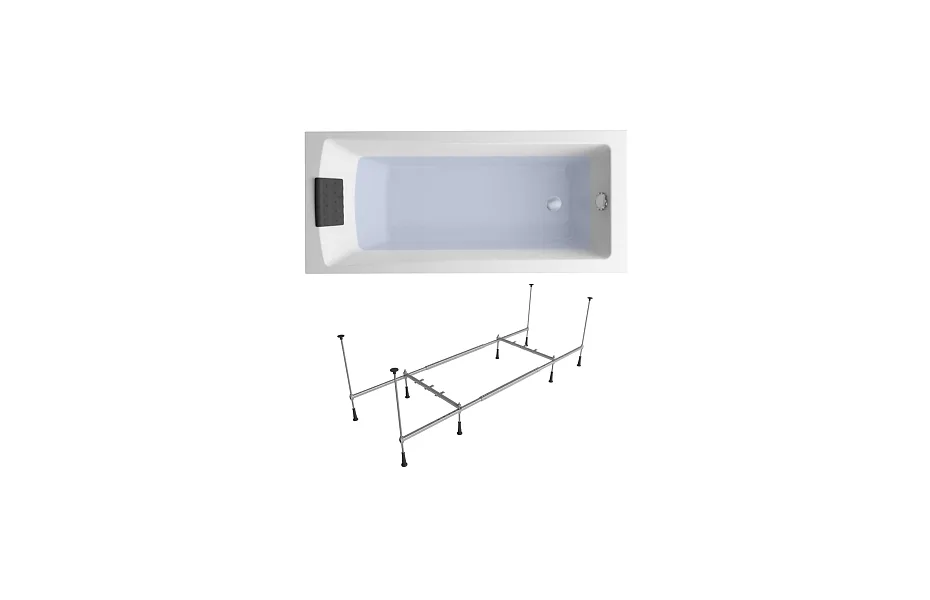 Акриловая ванна Lavinia Boho One, 160x70, S1-3701006P МОСПЛИТКА