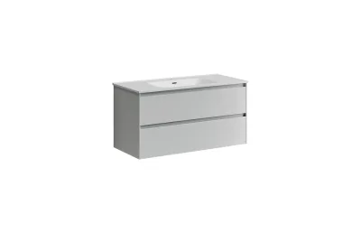Тумба с раковиной Sancos Cento, 99 см., эмаль белый, CN100W МОСПЛИТКА
