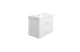 Тумба с раковиной La Fenice Cubo Bianca Twin 80 см FNC-01-CUB-B-80-2 белая матовая МОСПЛИТКА