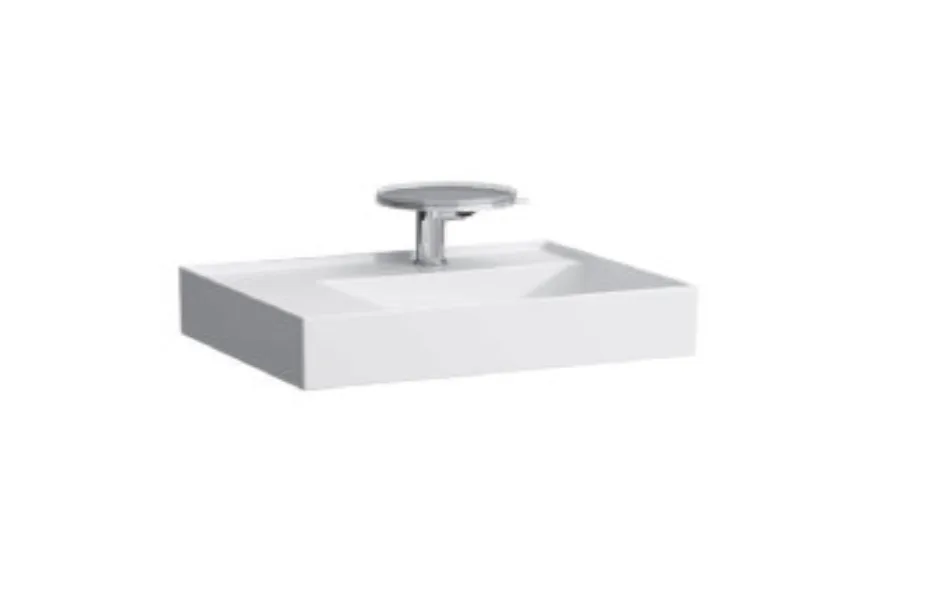 Раковина подвесная Laufen Kartell 60x46 (с полочкой слева) 8.1033.5.000.104.1 АКВАМЕТРИЯ