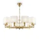 Подвесная люстра Maytoni Metropolitan H015PL-10G MAYTONI