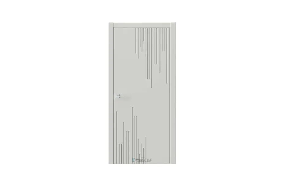 Межкомнатная дверь Prime P5 RAL7038 7 ДВЕРЕЙ