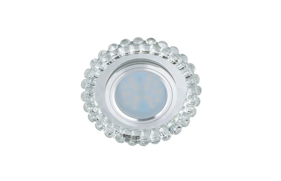 ВСТРАИВАЕМЫЙ СВЕТИЛЬНИК FAMETTO LUCIOLE DLS-L133 GU5.3 CHROME/CLEAR MNOGOROZETOK - МНОГОРОЗЕТОК