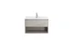 Тумба с раковиной BelBagno Kraft 80 см KRAFT-800-1C-SO-RGB rovere galifax bianco МОСПЛИТКА