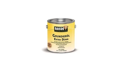Масляная грунтовка для древесины Grundierol Extra Dunn SAICOS. МАСЛА, КРАСКИ, КЛЕЙ
