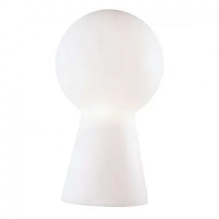 НАСТОЛЬНАЯ ЛАМПА IDEAL LUX BIRILLO TL1 MEDIUM BIANCO MNOGOROZETOK - МНОГОРОЗЕТОК