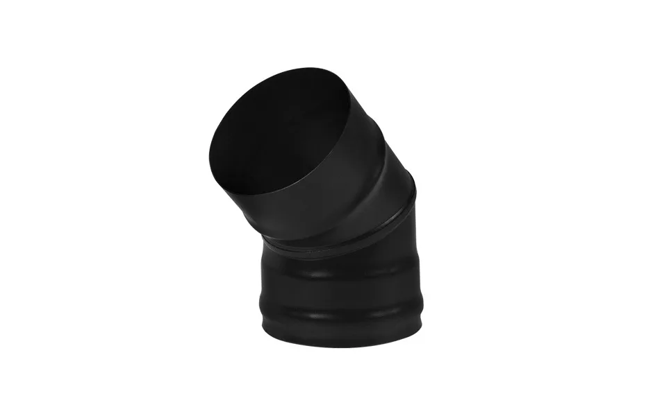 Колено 45° ВЕЗУВИЙ Black (430; 0,8) D115 ПАР МАСТЕР