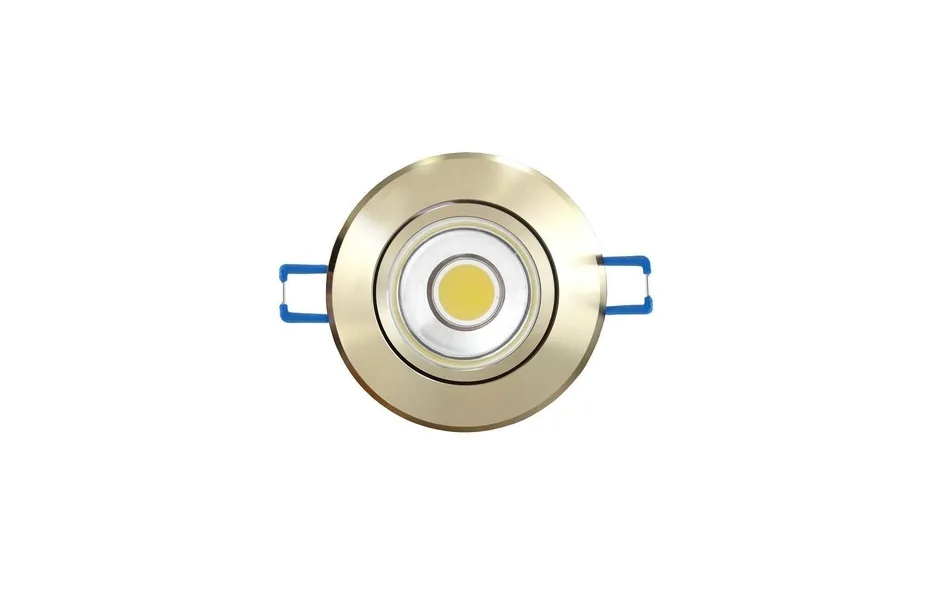 СВЕТОДИОДНЫЙ ВСТРАИВАЕМЫЙ СВЕТИЛЬНИК (08788) UNIEL 4500K ULM-R31-5W/NW IP20 GOLD MNOGOROZETOK - МНОГОРОЗЕТОК