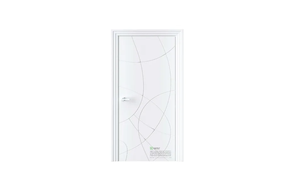 Межкомнатная дверь Perfect P12 RAL9003 7 ДВЕРЕЙ