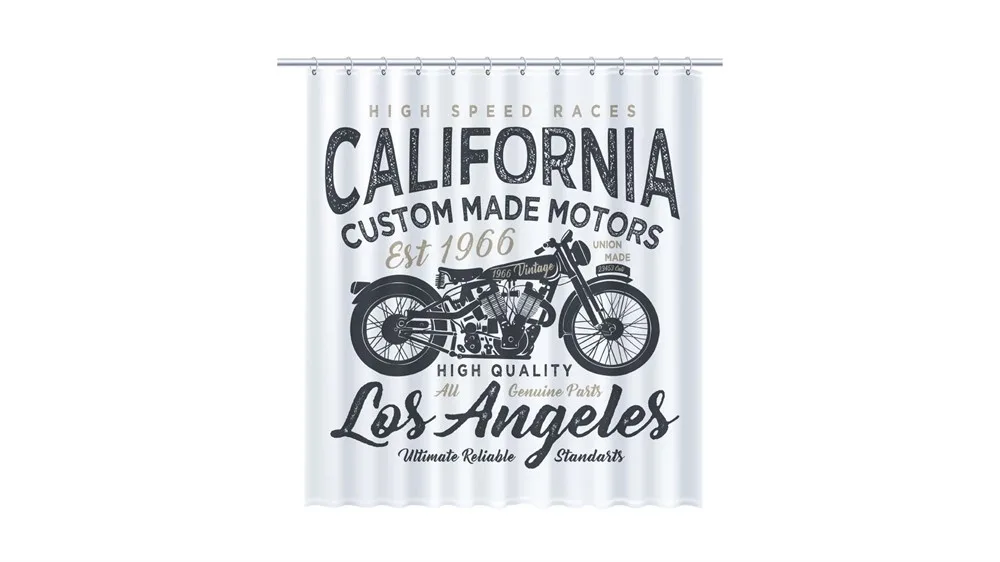 FIXSEN California Шторка для ванной, ширина 180 см, цвет мультиколор АТЕЛЬЕ ВАННОЙ КОМНАТЫ. САМАРА