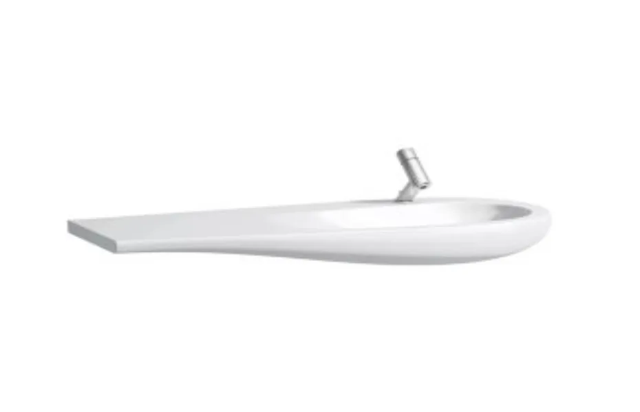 Раковина-столешница Laufen IL Alessi 120x50 8.1497.4.400.104.1 полочка слева АКВАМЕТРИЯ