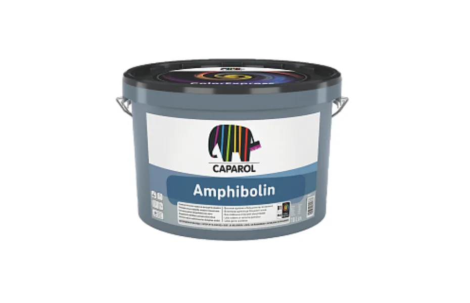 Краска водно-дисперсионная Caparol Amphibolin (база 1, 2,5 л.) КАПАРОЛ ЦЕНТР САМАРА