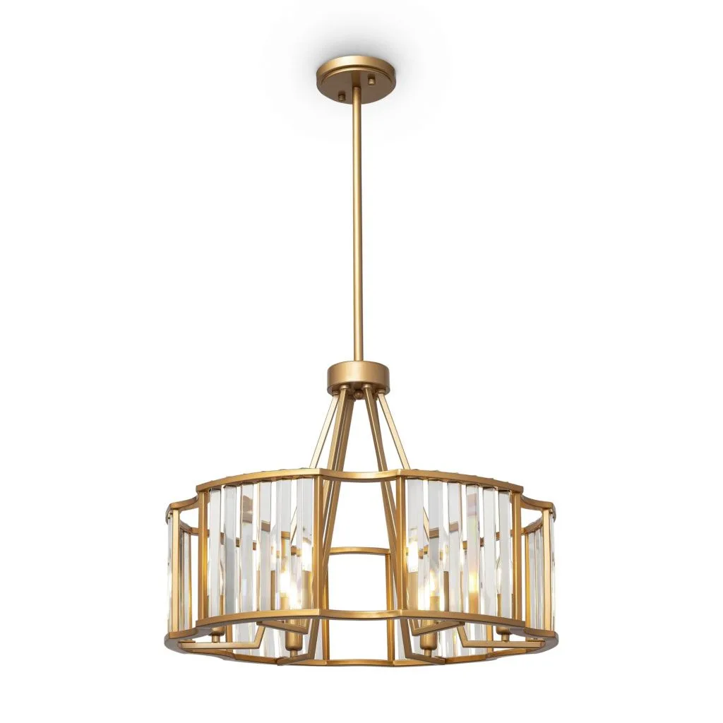 Люстра на штанге Maytoni Solar MOD087PL-06G MAYTONI