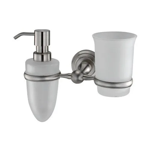 WasserKRAFT Ammer K-7089 Держатель стакана и дозатора АТЕЛЬЕ ВАННОЙ КОМНАТЫ. САМАРА