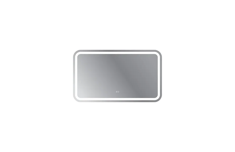 Зеркало Cezares Stylus 120 см CZR-SPC-STYLUS-1200-700-TCH-WARM с подсветкой, сенсорным выключателем и подогревом МОСПЛИТКА