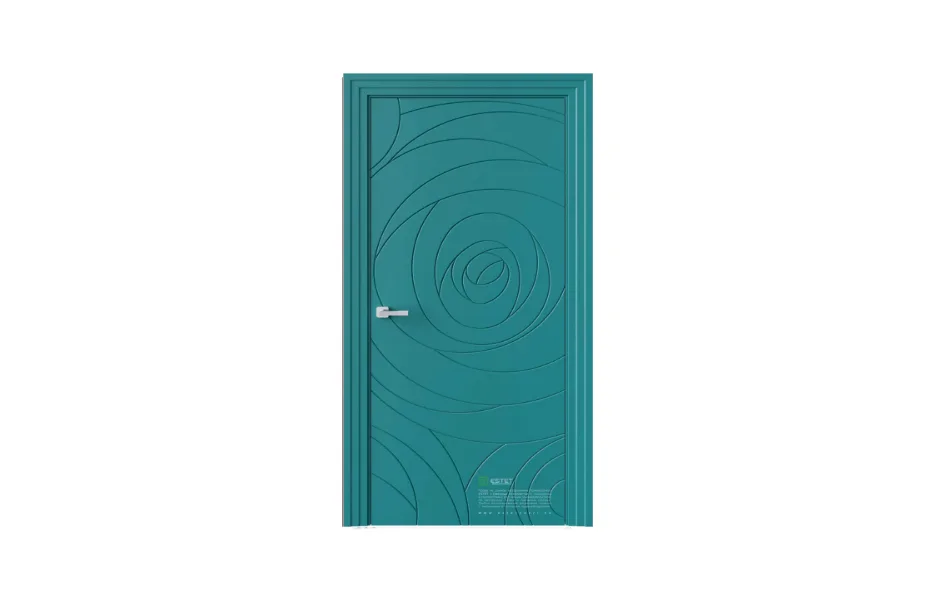 Межкомнатная дверь Perfect P7 RAL5021 7 ДВЕРЕЙ