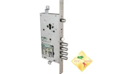 Замок врезной двухсистемный со сменной нуклией MOTTURA (Моттура) 54.Y919 My Key S сувальдный левый МИР ЗАМКОВ