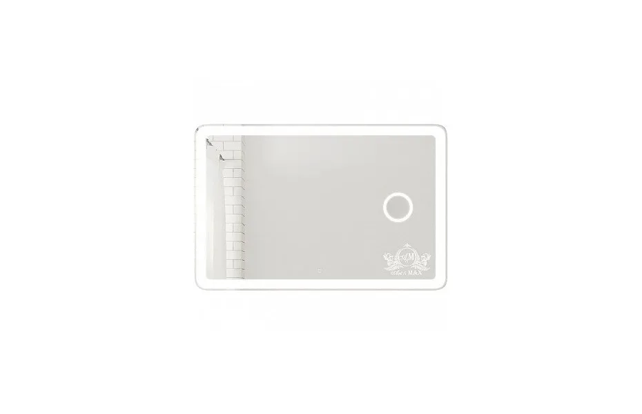 Зеркало Art&Max Latina 120 см AM-Lat-1200-800-DS-F-X3 с косметической линзой МОСПЛИТКА