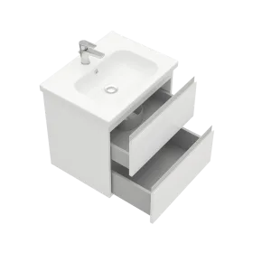 Тумба подвесная ELECTRA 60 под умыв-к Creavit Ideal 60, белый глянец, LE-WCAB-60-01 56,50x56,90 LAPARET