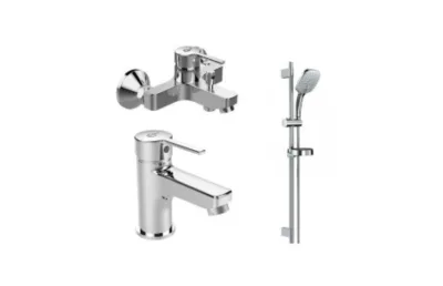 Набор смесителей и душевой гарнитур Ideal Standard Set IDEALSTYLE B1431AA АКВАМЕТРИЯ