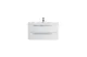 Тумба с раковиной Cezares Eco 80 см ECO-CER-800-2C-SO-BO bianco opaco МОСПЛИТКА
