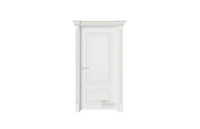 Межкомнатная дверь Provence Эвиза 1 Деко Софт белый 7 ДВЕРЕЙ