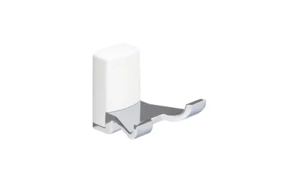 WasserKRAFT Leine K-5023DWHITE (ранее К-5023WHITE) Крючок двойной АТЕЛЬЕ ВАННОЙ КОМНАТЫ. САМАРА