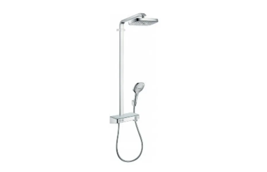 Душевая стойка Hansgrohe Raindance Select Push 300 2jet Showerpipe хром 27126000 АКВАМЕТРИЯ