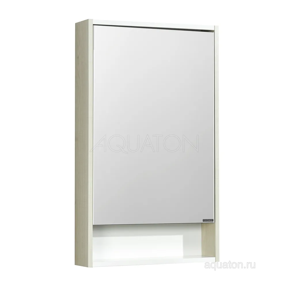 AQUATON Рико 50 Зеркальный шкафчи АТЕЛЬЕ ВАННОЙ КОМНАТЫ. САМАРА